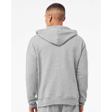 3759 BELLA + CANVAS Unisex Sponge Fleece DTM Full-Zip Hoodie Athletic Heather