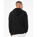 3759 BELLA + CANVAS Unisex Sponge Fleece DTM Full-Zip Hoodie Black