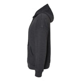 3759 BELLA + CANVAS Unisex Sponge Fleece DTM Full-Zip Hoodie Dark Grey Heather