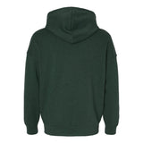 3759 BELLA + CANVAS Unisex Sponge Fleece DTM Full-Zip Hoodie Heather Forest