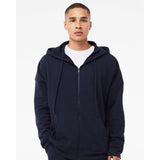 3759 BELLA + CANVAS Unisex Sponge Fleece DTM Full-Zip Hoodie Navy