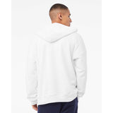 3759 BELLA + CANVAS Unisex Sponge Fleece DTM Full-Zip Hoodie White