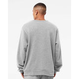 3911 BELLA + CANVAS Sponge Fleece Classic Crewneck Sweatshirt Athletic Heather