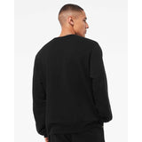 3911 BELLA + CANVAS Sponge Fleece Classic Crewneck Sweatshirt Black