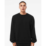 3911 BELLA + CANVAS Sponge Fleece Classic Crewneck Sweatshirt Black