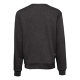 3911 BELLA + CANVAS Sponge Fleece Classic Crewneck Sweatshirt Dark Grey Heather