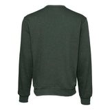 3911 BELLA + CANVAS Sponge Fleece Classic Crewneck Sweatshirt Heather Forest