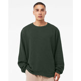 3911 BELLA + CANVAS Sponge Fleece Classic Crewneck Sweatshirt Heather Forest