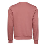 3911 BELLA + CANVAS Sponge Fleece Classic Crewneck Sweatshirt Mauve