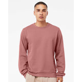 3911 BELLA + CANVAS Sponge Fleece Classic Crewneck Sweatshirt Mauve