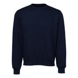 3911 BELLA + CANVAS Sponge Fleece Classic Crewneck Sweatshirt Navy