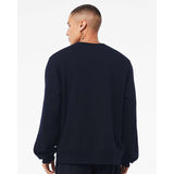 3911 BELLA + CANVAS Sponge Fleece Classic Crewneck Sweatshirt Navy