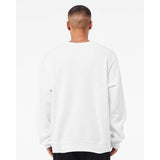 3911 BELLA + CANVAS Sponge Fleece Classic Crewneck Sweatshirt White