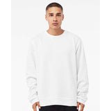 3911 BELLA + CANVAS Sponge Fleece Classic Crewneck Sweatshirt White