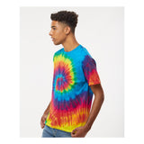 1000 Colortone Multi-Color Tie-Dyed T-Shirt Reactive Rainbow