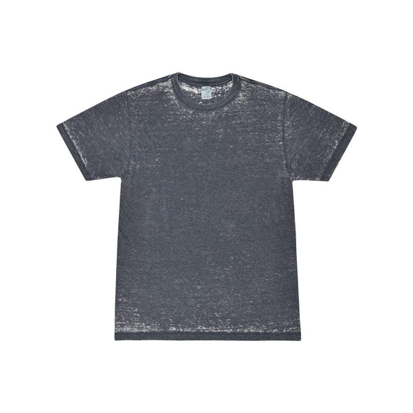 1350 Colortone Acid Wash Burnout T-Shirt Denim