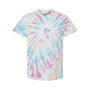 200MS Dyenomite Multi-Color Spiral Tie-Dyed T-Shirt Wanderlust