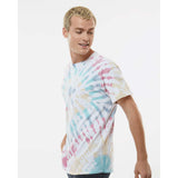 200MS Dyenomite Multi-Color Spiral Tie-Dyed T-Shirt Wanderlust