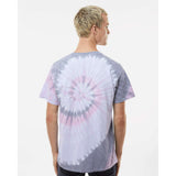 200MS Dyenomite Multi-Color Spiral Tie-Dyed T-Shirt Malibu