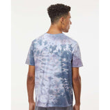 640LM Dyenomite LaMer Over-Dyed Crinkle Tie-Dyed T-Shirt Arctic