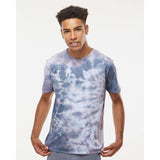 640LM Dyenomite LaMer Over-Dyed Crinkle Tie-Dyed T-Shirt Arctic