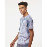 640LM Dyenomite LaMer Over-Dyed Crinkle Tie-Dyed T-Shirt Arctic