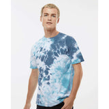 640LM Dyenomite LaMer Over-Dyed Crinkle Tie-Dyed T-Shirt Gulf