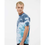 640LM Dyenomite LaMer Over-Dyed Crinkle Tie-Dyed T-Shirt Gulf