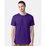 5280 Hanes Essential-T T-Shirt Athletic Purple