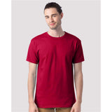 5280 Hanes Essential-T T-Shirt Athletic Crimson