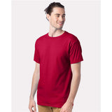 5280 Hanes Essential-T T-Shirt Athletic Crimson