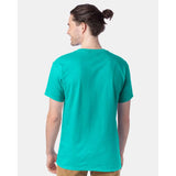 5280 Hanes Essential-T T-Shirt Athletic Teal