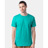 5280 Hanes Essential-T T-Shirt Athletic Teal