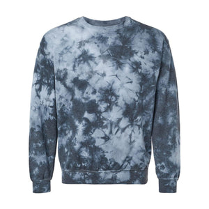 681VR Dyenomite Blended Tie-Dyed Sweatshirt Black Crystal