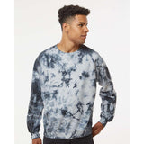 681VR Dyenomite Blended Tie-Dyed Sweatshirt Black Crystal