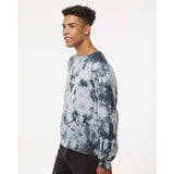 681VR Dyenomite Blended Tie-Dyed Sweatshirt Black Crystal