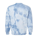 681VR Dyenomite Blended Tie-Dyed Sweatshirt Cloudy Sky Crystal