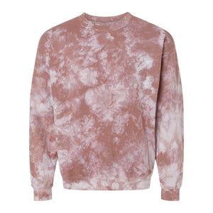 681VR Dyenomite Blended Tie-Dyed Sweatshirt Copper Crystal