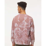 681VR Dyenomite Blended Tie-Dyed Sweatshirt Copper Crystal