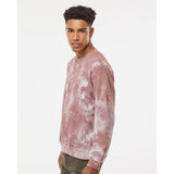 681VR Dyenomite Blended Tie-Dyed Sweatshirt Copper Crystal