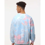 681VR Dyenomite Blended Tie-Dyed Sweatshirt Coral Dream