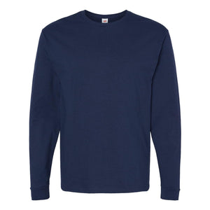 5286 Hanes Essential-T Long Sleeve T-Shirt Athletic Navy