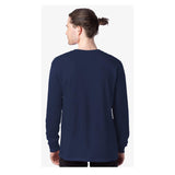 5286 Hanes Essential-T Long Sleeve T-Shirt Athletic Navy