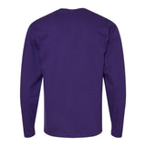 5286 Hanes Essential-T Long Sleeve T-Shirt Athletic Purple