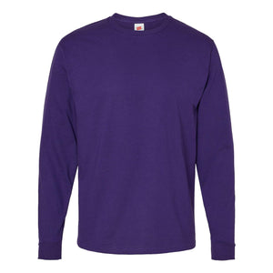 5286 Hanes Essential-T Long Sleeve T-Shirt Athletic Purple