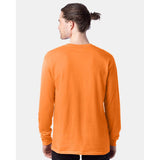 5286 Hanes Essential-T Long Sleeve T-Shirt Tennessee Orange