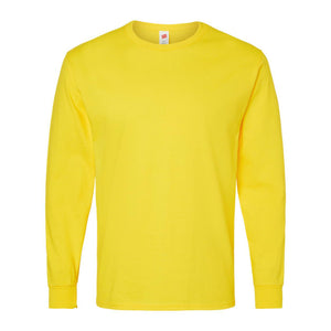 5286 Hanes Essential-T Long Sleeve T-Shirt Athletic Yellow