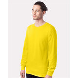 5286 Hanes Essential-T Long Sleeve T-Shirt Athletic Yellow