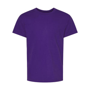 5480 Hanes Essential-T Youth T-Shirt Athletic Purple