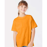 5480 Hanes Essential-T Youth T-Shirt Tennessee Orange